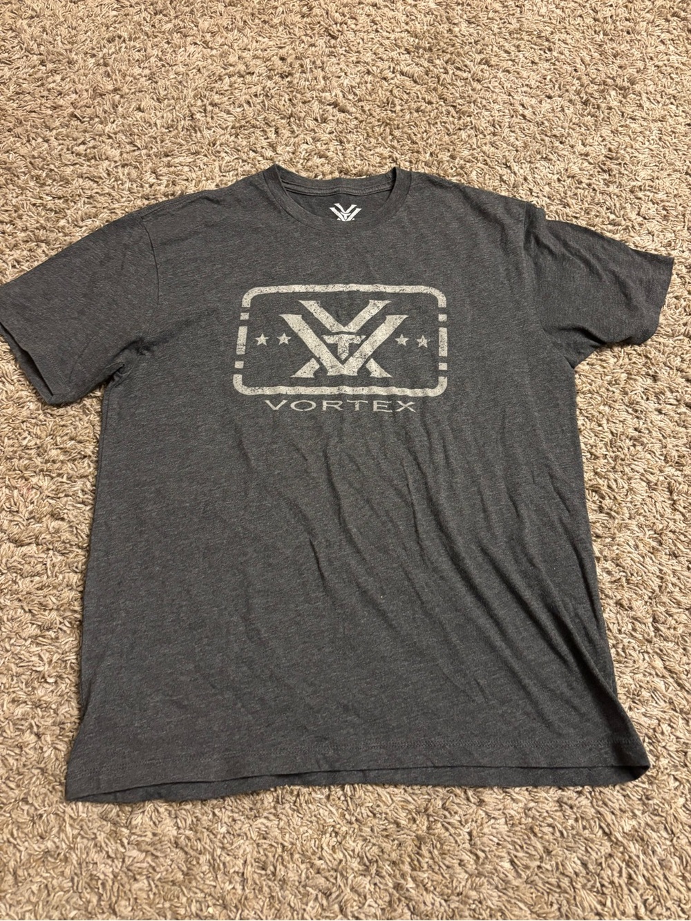 Men's grey vortex T-Shirt